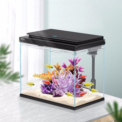 yee 意牌 桌面高端小鱼缸380 造景水族箱斗鱼金鱼缸懒人小型生态鱼缸