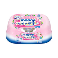 moony 尤妮佳MOONY 婴幼儿清洁屁屁和身体加厚型绵柔湿巾 60枚