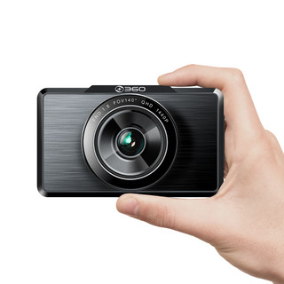 360 G580 行车记录仪 双镜头 无卡 黑色