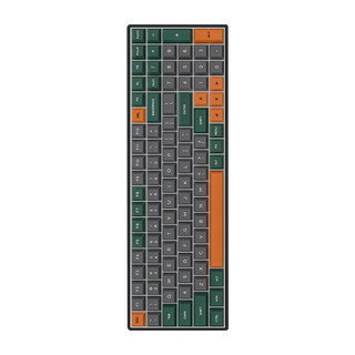 SKYLOONG GK96 96键 有线机械键盘 罗兰加洛斯 Cherry黑轴 RGB