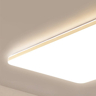 LUMINOUS PEARL LIGHTING 玮玥照明 LED吸顶灯 128W 无极调光 长方形 1个装