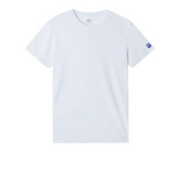 拇指白小T 男士圆领短袖T恤 2115505208 白色 S