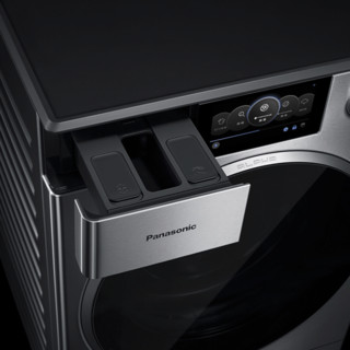 Panasonic 松下 阿尔法系列 XQG100-P1DL 洗烘一体机 10kg 流光银