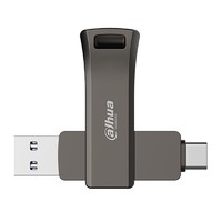 da hua 大华 P629-32 USB 3.2 U盘 灰色 128GB Type-C/USB-A双口