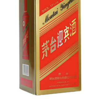 MOUTAI 茅台 迎宾酒 中国红 2018年 53%vol 酱香型白酒 500ml 单瓶装