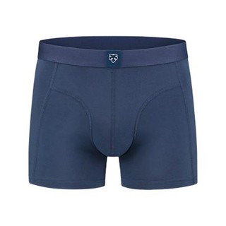 A-dam Underwear 阳光先生系列 男士平角内裤套装 3条装(藏青色+菱形格+回旋镖) S