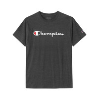 Champion 男女款圆领短袖T恤 GT23H-Y06794 深灰色 S