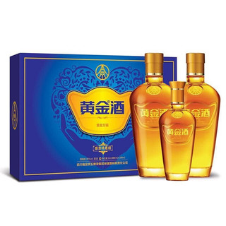 WULIANGYE 五粮液 黄金酒 黄金万福 39%vol 露酒 480ml*2瓶+240ml 礼盒装