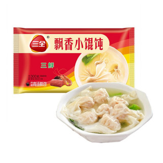 三全三鲜飘香小馄饨36只300g