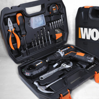 WORX 威克士 WX129.5 冲击钻工具套装 59件套