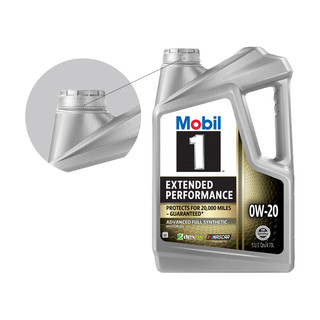 Mobil 美孚 1号系列 EP 0W-20 SP级 全合成机油 4.73L 美版