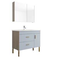 FAENZA 法恩莎 墨兰系列 FDGD3616F-D 浴室柜套装 蓝色 100cm