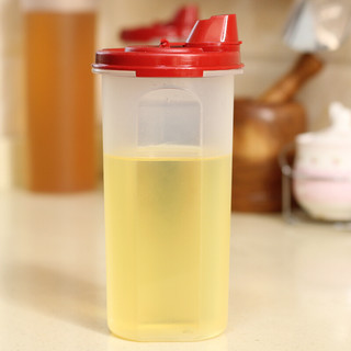 Tupperware 特百惠 调料壶 890ml 红色盖