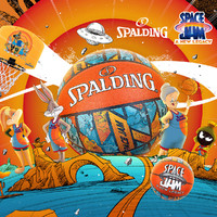 SPALDING 斯伯丁 空中大灌篮2联名 PU比赛7号篮球 77-196Y