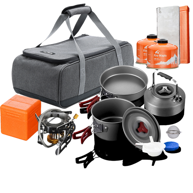 Fire-Maple 悠享套装包 户外露营套装 204套锅 野营气炉