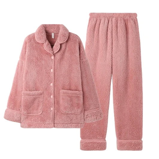 FENTENG 芬腾 女士法兰绒家居服套装 L98142024