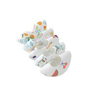 USBETTAS 贝肽斯 BKSW212-H 婴儿防水围嘴 加宽升级圆弧款 5条装 北欧趣味 L码