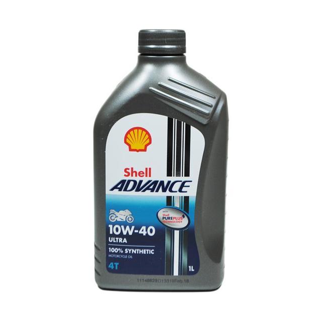 壳牌 Advance Ultra 4T 10W-40 SN级 全合成机油 摩托车机油 1L 欧版
