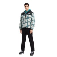 THE NORTH FACE 北面 1996 Nuptse 中性户外羽绒服 NF0A3C8D-537 绿色 XL