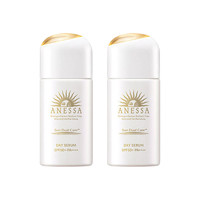 SHISEIDO 资生堂 【日本直购】2件装 ANESSA 安耐晒 2022新款 日用防晒乳液 SPF50+ PA++++ 30ml*2 保持弹力 加倍呵护