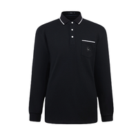 JOEONE 九牧王 男士长袖POLO衫 TTV1A401