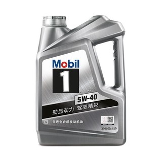Mobil 美孚 1号系列 5W-40 SN级 全合成机油 4L