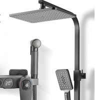 BINLE 德国宾勒 336 恒温花洒套装 灰色