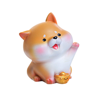 Xiaozhihua 笑之画 招财小旺财摆件 6.5cm 招财进宝款