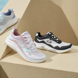 SKECHERS 斯凯奇 女鞋22春新款运动鞋休闲鞋女轻便舒适户外跑步鞋896006