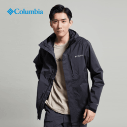 Columbia 哥伦比亚 户外春夏男防风衣运动夹克防水冲锋衣外套RE0086