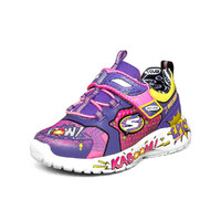 SKECHERS 斯凯奇 Dynamight 女童休闲运动鞋 302204N