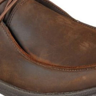 SKECHERS 斯凯奇 USA STREET WEAR MENS系列 男士休闲皮鞋 210107 棕色 44