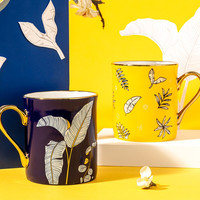 MINISO 名创优品 水墨蓝系列 陶瓷对杯 320ml*2只