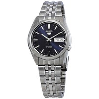 SEIKO 精工 5 Automatic Blue Dial Mens Watch SNK357
