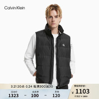 Calvin Klein CK Jeans 男士无袖马甲 J319055  黑色 M