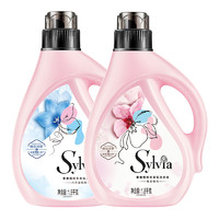 88VIP：Sylvia 香维娅 鲜萃香氛洗衣液 春日樱花+六月蓝风铃  3.9KG