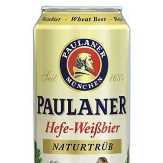 Paulaner 保拉纳 酵母型 小麦啤酒 500ml*6听
