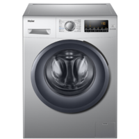 Haier 海尔 蓝晶系列 XQG100-12B20SJD 滚筒洗衣机 10kg 银色