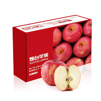 京觅 烟台红富士苹果 12个 净重2.6kg以上 单果190-240g