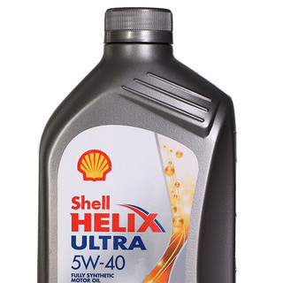 Shell 壳牌 HELIX ULTRA系列 超凡灰喜力 5W-40 SN PLUS级 全合成机油 1L 港版