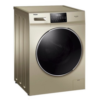 Haier 海尔 纤禧系列 G100018B12G 滚筒洗衣机 10kg 香槟金