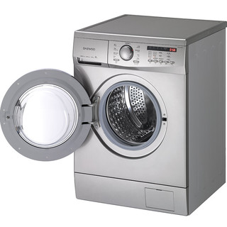 DAEWOO 大宇 ODW-D160WPS 滚筒洗衣机 8kg 银灰色