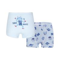 Aimer 爱慕 AK2230321 男童平角内裤 2条装 太空护卫队 170cm