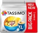 TASSIMO 晨咖啡馆 XL 温和光滑，大包装 5 个咖啡胶囊（5 x 21 杯饮料）