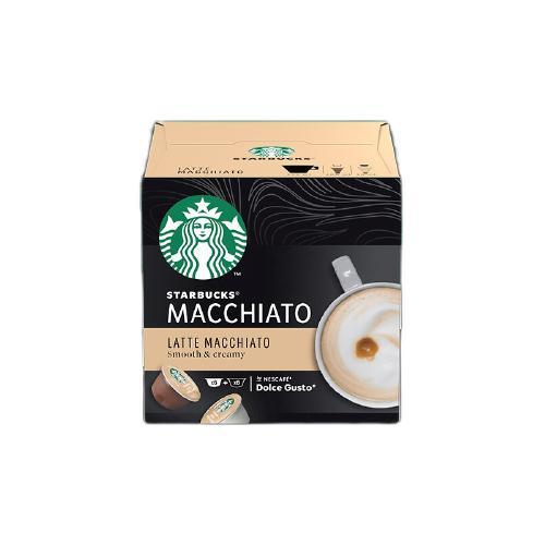 STARBUCKS 星巴克 多趣酷思 中度烘焙 咖啡胶囊 拿铁玛奇朵 129g