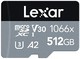 Lexar 雷克沙 专业1066x 512GB microSDXC UHS-I卡 LMS1066512G-BNANU