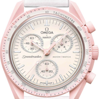 swatch 斯沃琪 X OMEGA 欧米茄联名 42毫米石英腕表 MISSION TO VENUS SO33P100