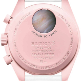 swatch 斯沃琪 X OMEGA 欧米茄联名 42毫米石英腕表 MISSION TO VENUS SO33P100