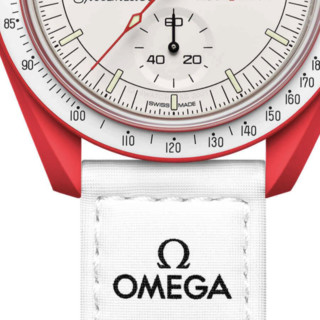 OMEGA 欧米茄 X swatch 斯沃琪 MISSION TO MARS Speedmaster超霸系列 42毫米石英腕表 SO33R100