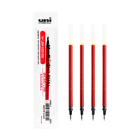 uni 三菱铅笔 UMR-5 中性笔替芯 红色 0.5mm 5支装